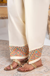 1 Piece Cambric Shalwar (CZ3277)